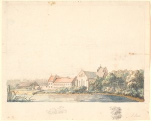Herlufsholm kirke ved Susåen av Jens Juel