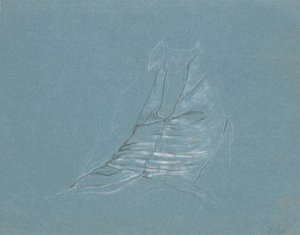 Herrevest i silke, studie for portrettet av Jean-Alphonse Turrettini av Jens Juel