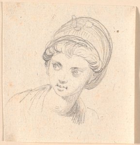Kvinnehode med turban
