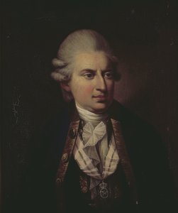 Portrett av grev Johann Friedrich Struensee (1737-1772) (olje på lerret)