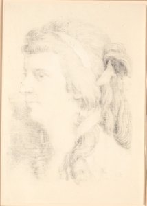 Portrett av Henriette Frederikke Moe av Jens Juel