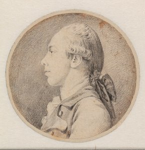 Selvportrett av Jens Juel