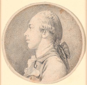 Selvportrett av Jens Juel