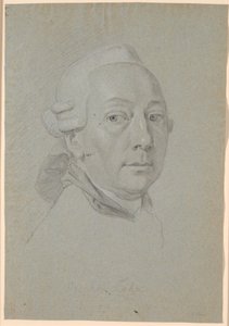 Studie til portrettet av Poul Abraham Lehn av Jens Juel