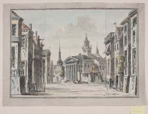 Gatedekorasjon av Jens Petersen Lund