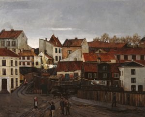 Fra fattigkvarteret, Hammersborg av Jens Wang