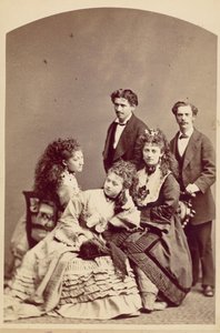 Wohes Family, New York, 1870-tallet.