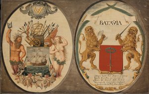 Armene til det nederlandske østindiske kompaniet og byen Batavia av Jeronimus Becx (II)