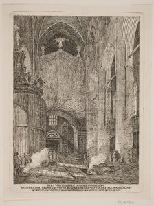 Interiøret i St. Catharina-kirken i Hamburg