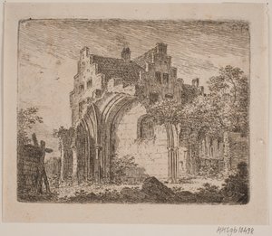 Ruin av en klosterbygning