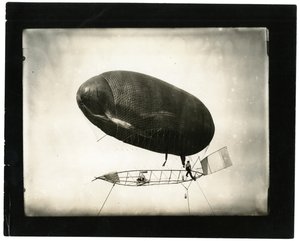 Luftskip "California Arrow" av Jessie Tarbox Beals