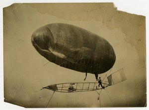 Luftskip "California Arrow" av Jessie Tarbox Beals