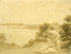 Coningsby Dawson, ca. 1905-40 (foto av gelatinsølv) av Jessie Tarbox Beals