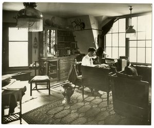 Ernest Thompson Seton, ca. 1918 (foto av gelatinsølv) av Jessie Tarbox Beals