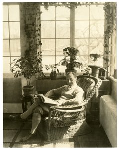 Ernest Truex, ca. 1905-40 (foto av gelatinsølv) av Jessie Tarbox Beals