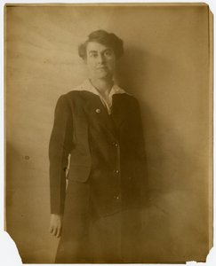 Frances Maule, ca. 1905-40 (foto av gelatinsølv) av Jessie Tarbox Beals