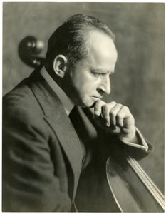 Hans Kronold, ca. 1905-21 (foto av gelatinsølv) av Jessie Tarbox Beals
