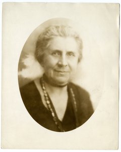 Ida Tarbell, ca. 1905-40 (foto av gelatinsølv) av Jessie Tarbox Beals