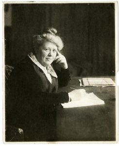 Jane Martin, annonsør, ca. 1905-20 (foto av gelatinsølv) av Jessie Tarbox Beals