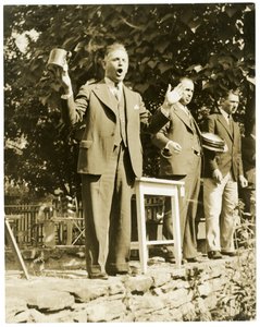 John W. Mitchell i Greenwich Conn eller Weston, Conn Den berømte auksjonariusen som gikk med xx bildet av Jessie Tarbox Beals