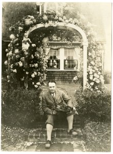 Joseph C Lincoln, ca. 1920-28 (foto av gelatinsølv) av Jessie Tarbox Beals