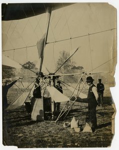 "Meteor" luftskip av Jessie Tarbox Beals
