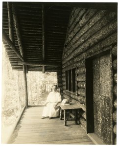Mrs Edward McDowell Marian Griswold (Nevins) MacDowell, Peterboro NH, McDowell MacDowell Colony av Jessie Tarbox Beals