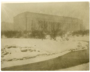Museum of Fine Arts, Boston, USA, ca. 1902-10 (foto av gelatinsølv) av Jessie Tarbox Beals
