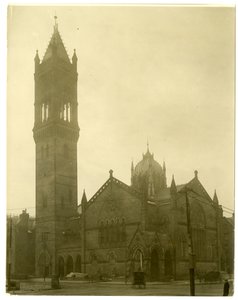 Old South Church, Boston, USA, ca. 1902-10 (foto av gelatinsølv) av Jessie Tarbox Beals