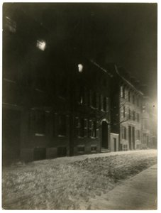 Pinckney St, Boston, Mass, USA, ca. 1902-10 (foto av gelatinsølv) av Jessie Tarbox Beals