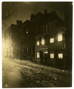 Pinckney Street, Boston, Mass, USA, ca. 1902-10 (foto av gelatinsølv) av Jessie Tarbox Beals