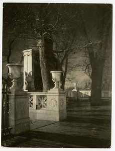 Shaw Memorial om natten, Boston, USA, ca. 1902-10 (foto av gelatinsølv) av Jessie Tarbox Beals