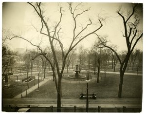 The Common, Boston, USA, ca. 1902-10 (foto av gelatinsølv) av Jessie Tarbox Beals