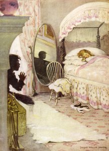 Illustrasjon for The Water Babies av Charles Kingsley (farge litho) av Jessie Willcox Smith