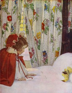 Liten rødhette (farge litho)