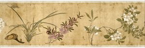 One Hundred Flowers, tidlig på 1600-tallet (malt silke) (detalj: se også 207347-58)