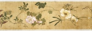One Hundred Flowers, tidlig på 1600-tallet (malt silke) (detalj: se også 207347-58)