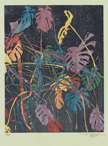 Diptych B, 2011 (tresnitt)