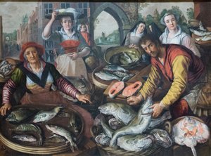  av Joachim Beuckelaer or Bueckelaer