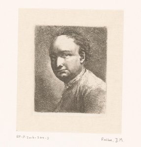 Portrett av maleren Johann Harper av Joachim Martin Falbe