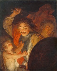 Mars, Venus og Amor Allegory of Anger, ca. 1630