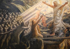 Kristus i de dødes rike av Joakim Frederik Skovgaard