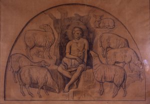 Den gode hyrde av Joakim Frederik Skovgaard