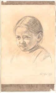 Portrett av Eline Skovgaard? av Joakim Frederik Skovgaard