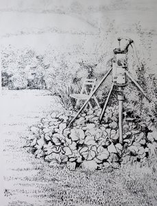 The Garden Pump, 1973 (kull) av Joan Thewsey