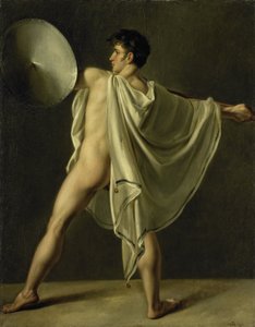 Kriger med lanse og skjold av Joannes Echarius Carolus Alberti