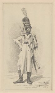 Sappeur i Napoleonshæren av Joannes Pieter Visser Bender