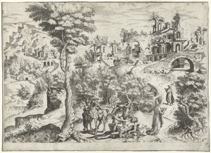 Landskap med den barmhjertige samaritan