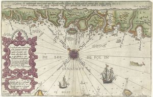 Kartlegg en del av kysten av Norge og Sverige Havet Kuste vant Landt i Nordøst sortering under Norge og delvis under Sverige (...) (tittel på objekt)