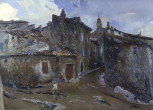 Regnfull dag av Joaquim Mir i Trinxet